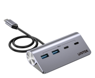 Unitek Hub aluminiowy USB-A/USB-C z 4 portami 5Gbp - 1369163 - zdjęcie 3